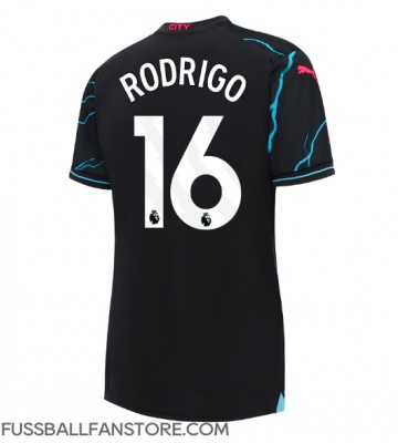 Manchester City Rodri Hernandez #16 Replik 3rd trikot Damen 2023-24 Kurzarm